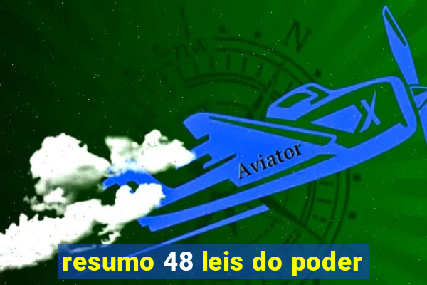 resumo 48 leis do poder